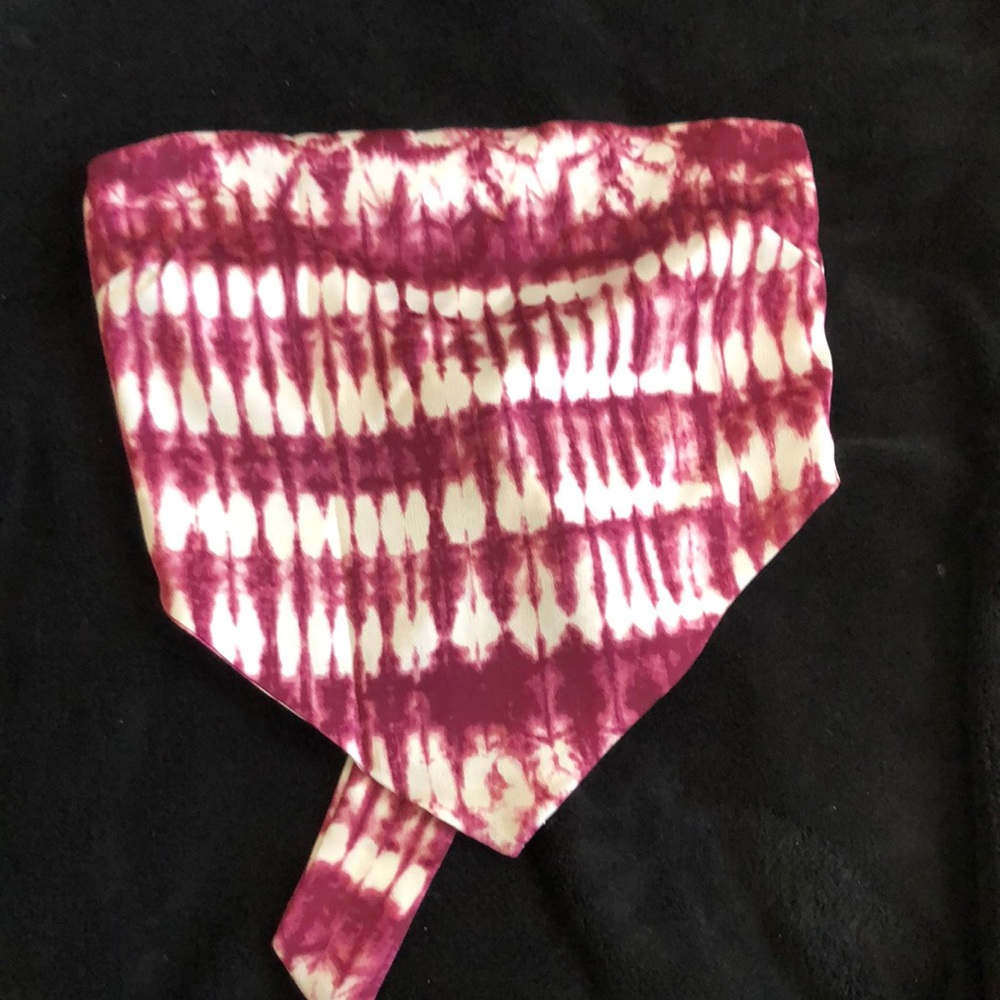 Nasty Gal Tie Dye Bandana Top